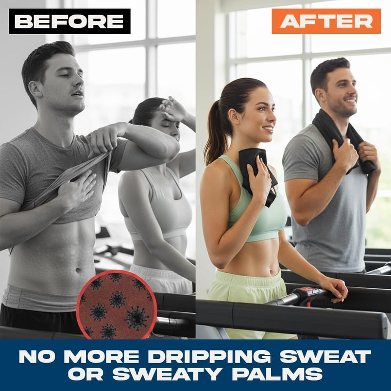ARMORAY Sweat Absorbing Towel Handkerchief – Quick-Dry Microfiber Gym Towels for Face, Hands & Body – Workout Towel for Men, Sport Rag, Perfect for Tennis, Pickleball & Sauna Use by Women - Image 3
